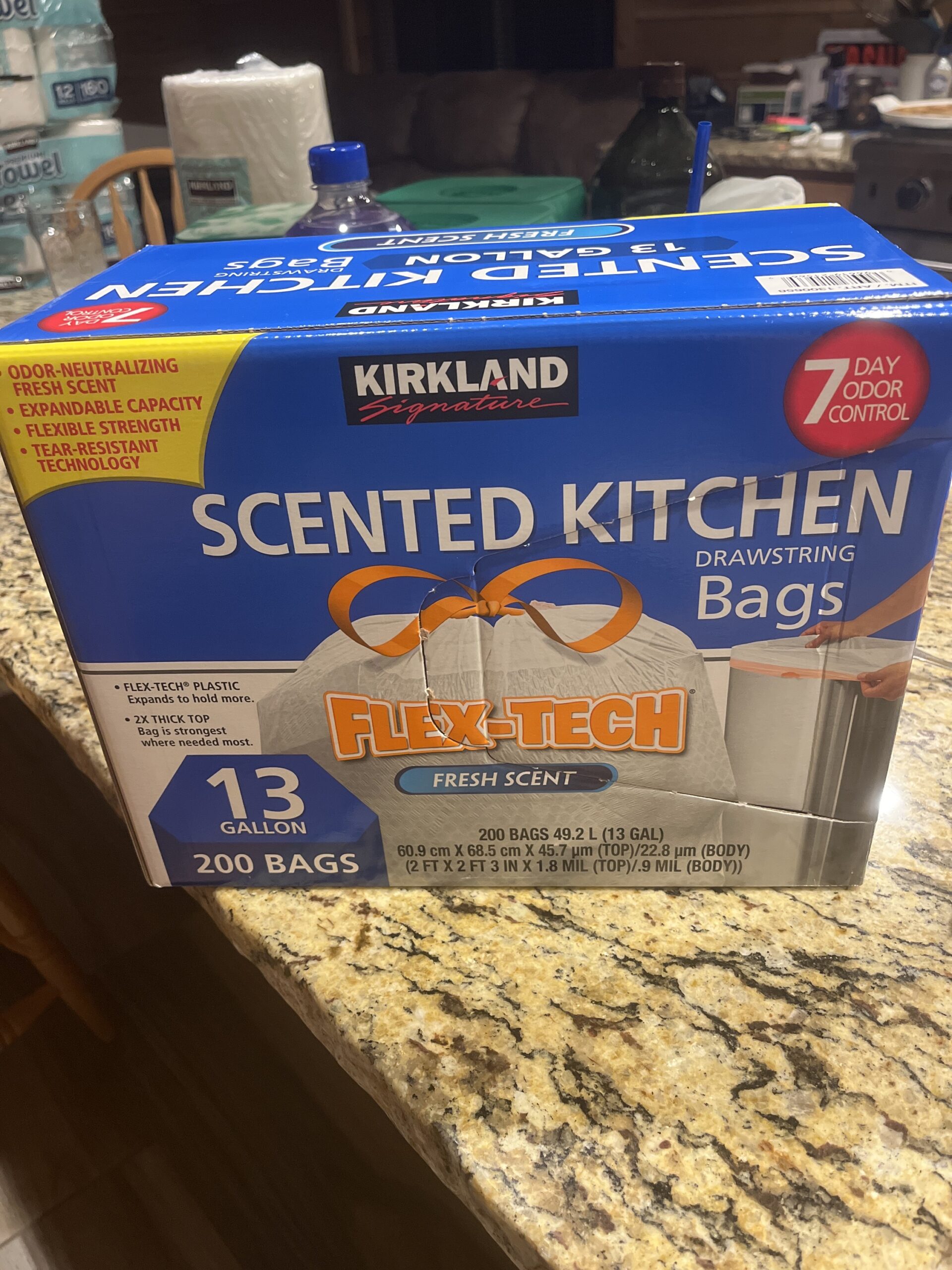 Costco Kitchen Garbage Bags Box of 200 Yellowstone Escapes