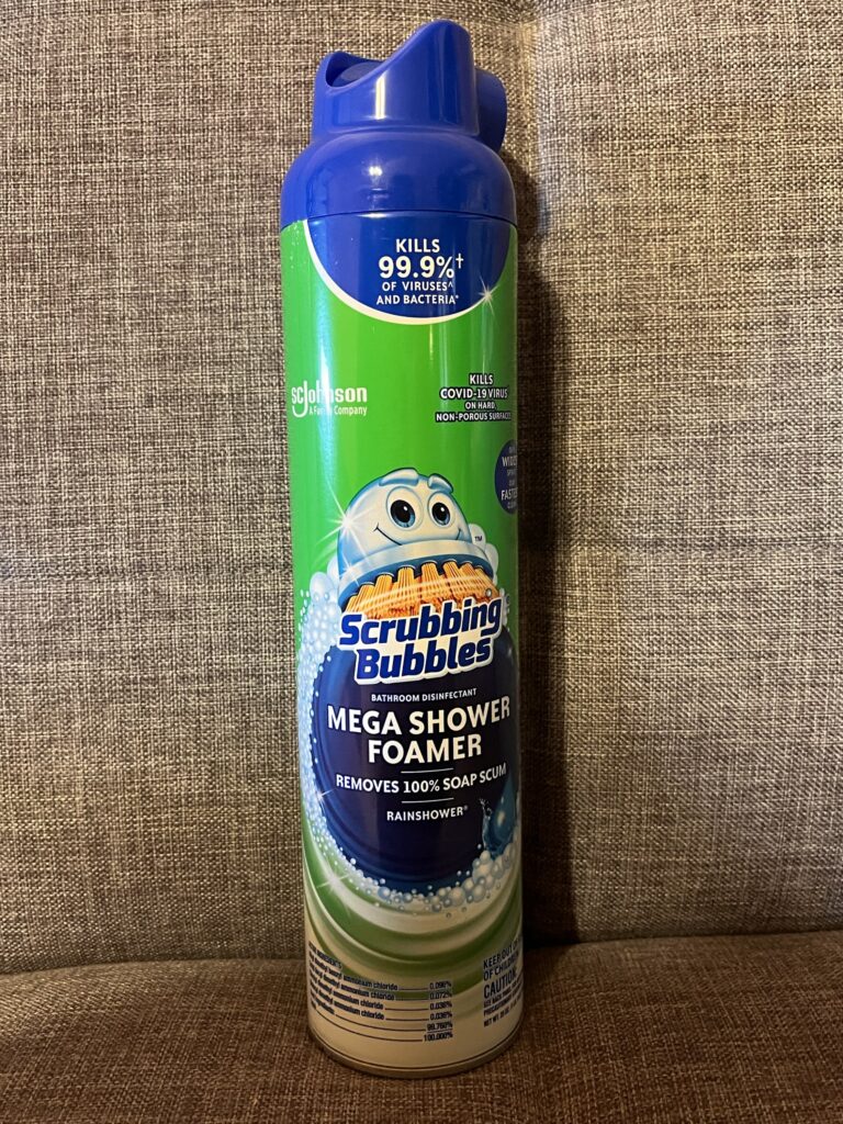 Costco scrubbing bubbles, mega shower foamer, 25oz Yellowstone Escapes